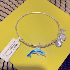 Alex and Ani Dolphin Bangle